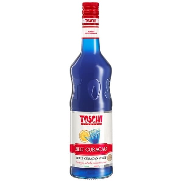 Siro Toschi Vỏ Cam Xanh 1000ml - Toschi Blue Curacao Syrup 1000ml