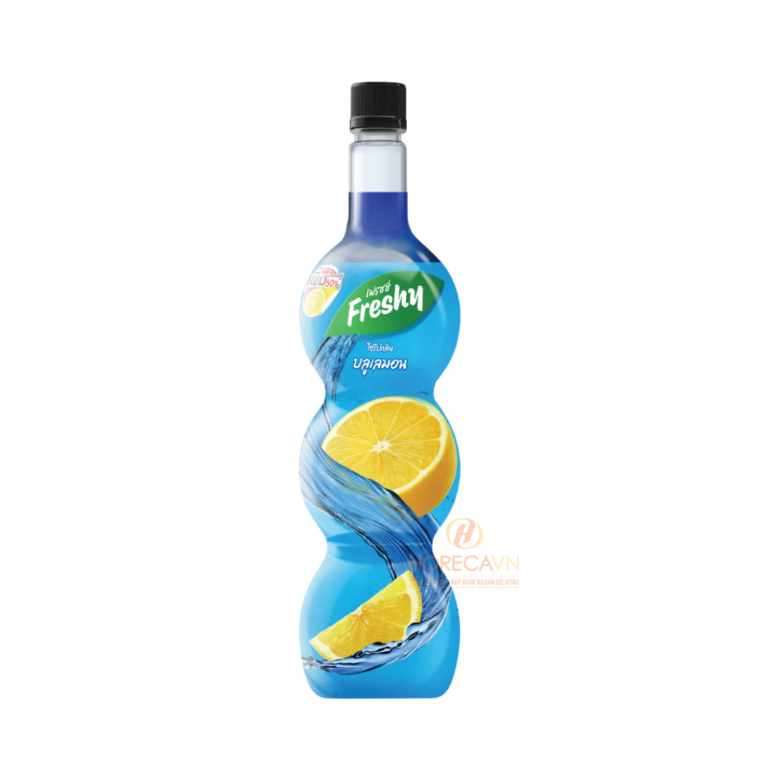 Freshy Blue Lemon Flavoured Syrup 710ml - Siro Chanh Vàng